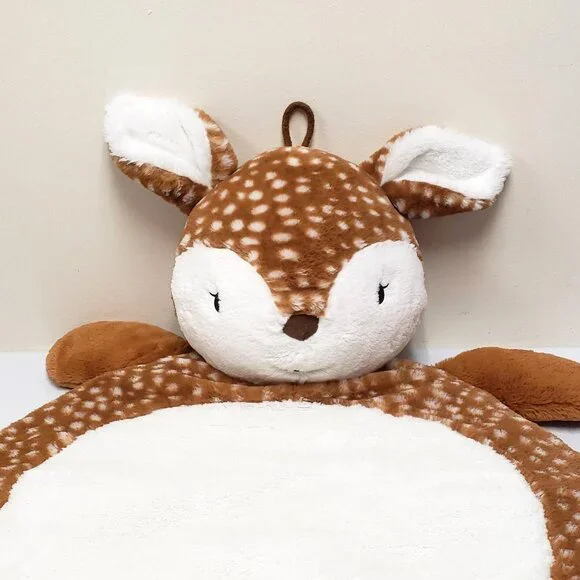 Mary Meyer 38" Deer Fawn Baby Play Mat Plush - Picture 3 of 6